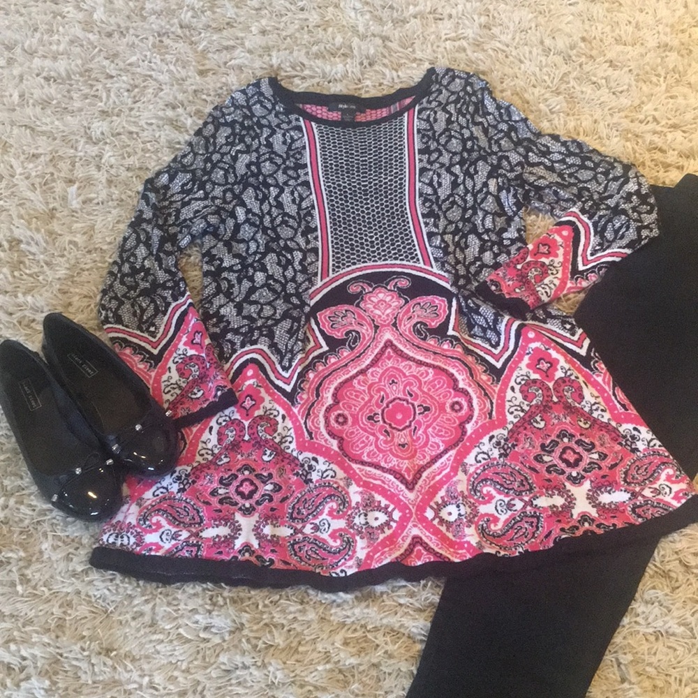 Style & Co long sleeve tunic sweater size Large